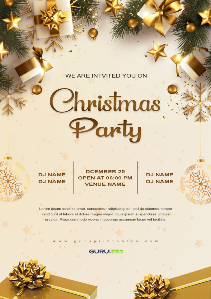 Free Christmas Invitation Templates by Sinum 20 on Dribbble free-christmas-invitation-templates-by-sinum-20-on-dribbble