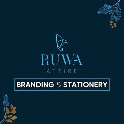 Ruwa Attire - Branding and Stationery Design branding graphic design logo product stationery