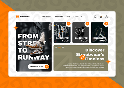 Shoesans - Footwear Website app dashboard design ui ux web design