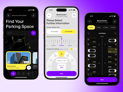 Parkway- Parking Management System android app design app design car app car parking clean ui design ios app design mobile mobile app mobile app design parking parking app parking app design parking booking parking management ui ui design