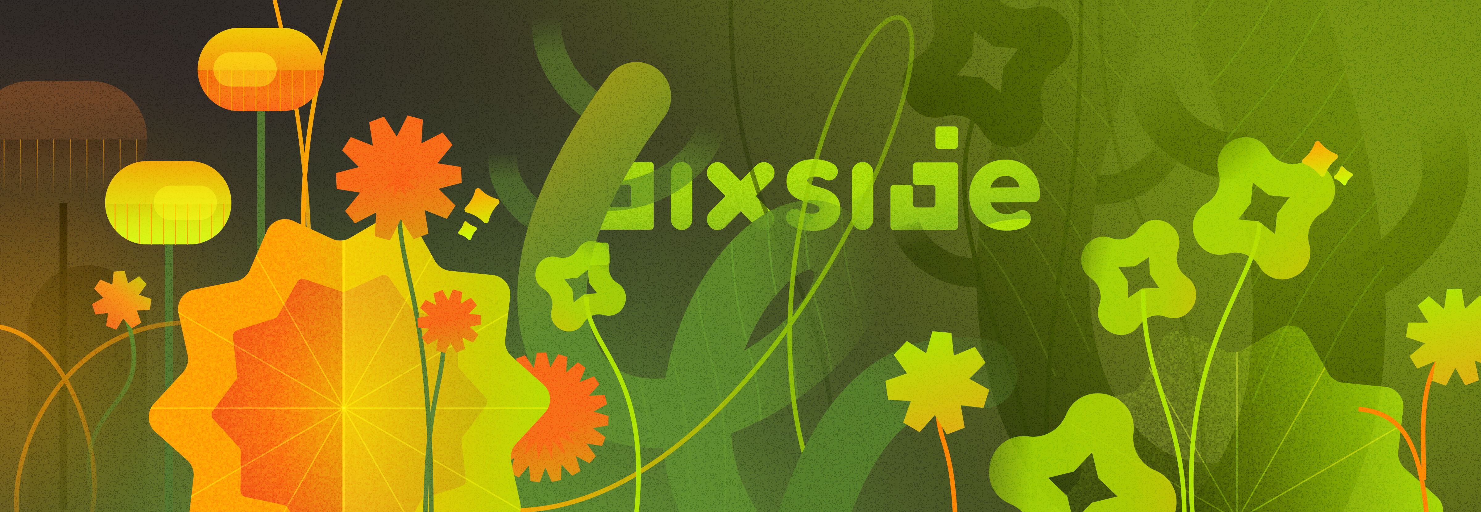 The Forest, Vector Illustration banner design flat illustration geometry graphic design illustration vector vector illustration