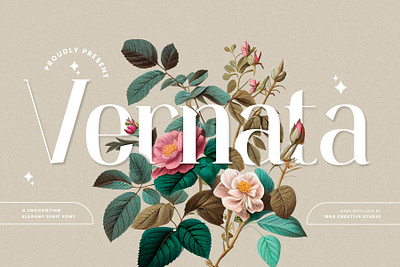Vernata – An Enchanting Elegant Serif Font simple font