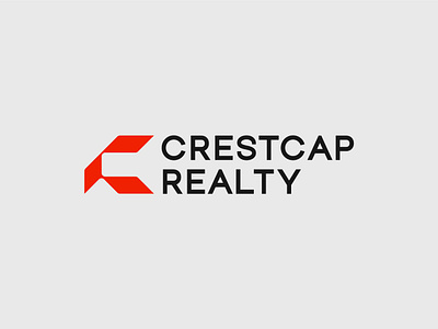 Crestcap Realty architecture architecture logo brand identity brand logo brand style gride branding construction construction logo graphic design home logo house logo letter c logo logo design minimalist logo modern logo property property logo real estate real estate logo