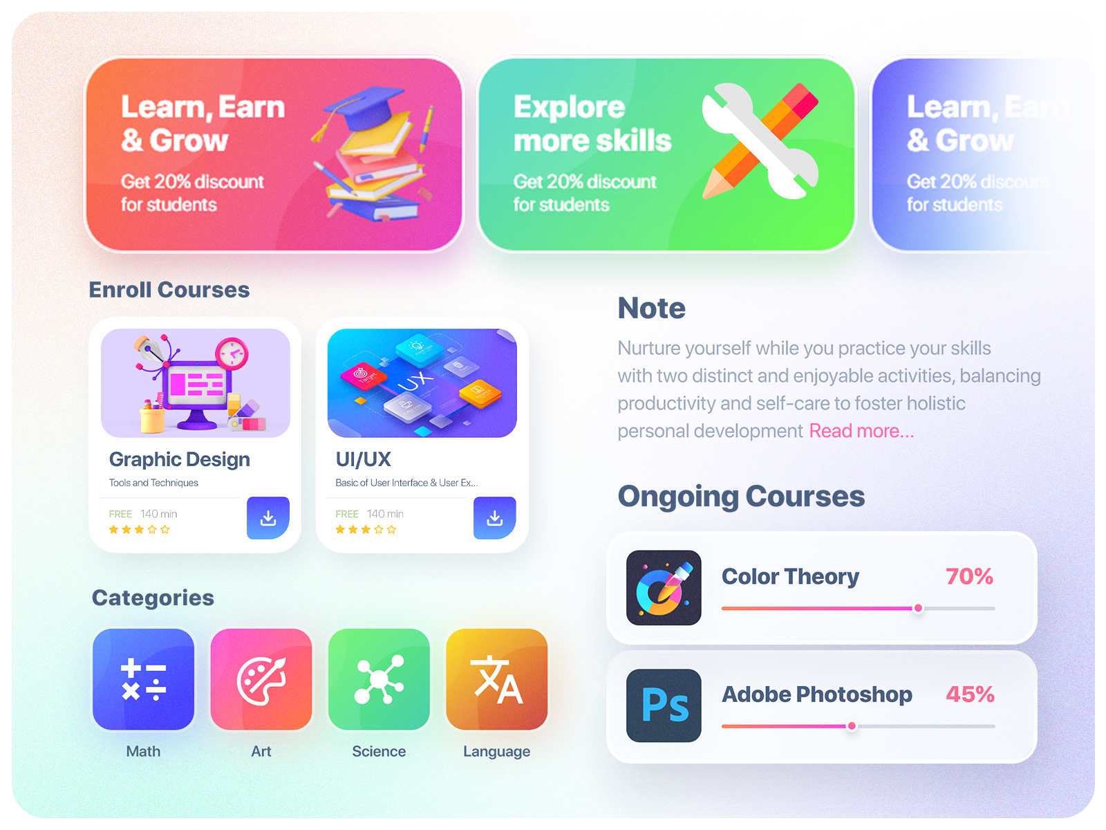 Online Education App Design By Expert App Devs On Dribbble