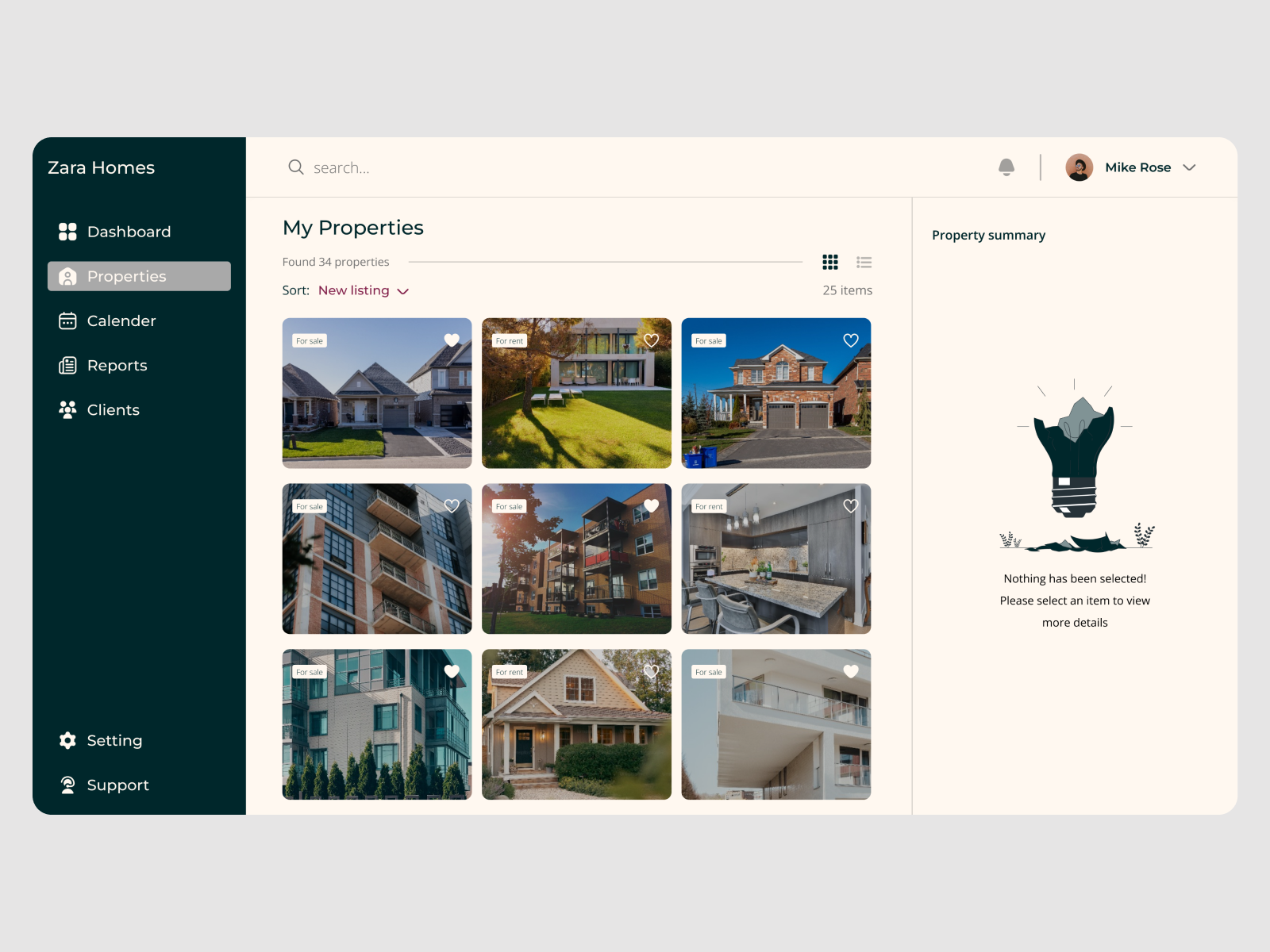 Example of Website & Web App UI/UX Design