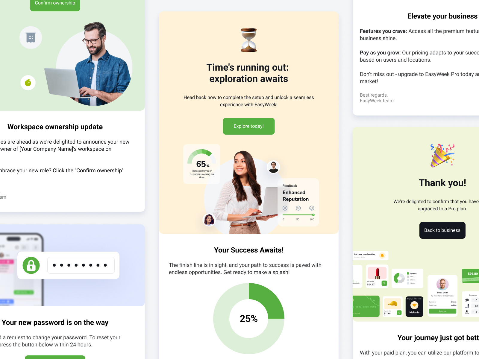 Email campaigns advertisement camplaigh email marketing onboarding ui