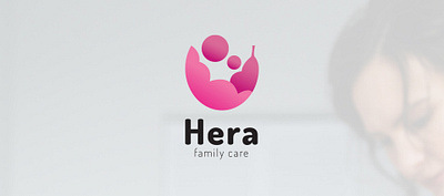Branding for Hera hera leontios logo maternity midwife pregnancy sakellis