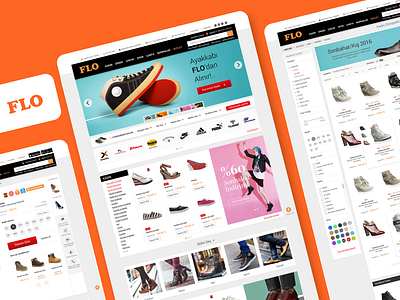 FLO Ecommerce Site awards design ecommerce flo ui web design