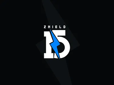 15th Year Anniversary of "Flash" 15 15yearanniversary 15years anniversary fifteen flashicon flashlogo lighting lightlogo logo thunder thunderlogo trendylogo typo typography ui