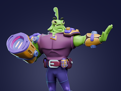 Alien character design 3d 3d character 3d illustration animation design art artist blender 3d character character design game character gameart illustration illustration art