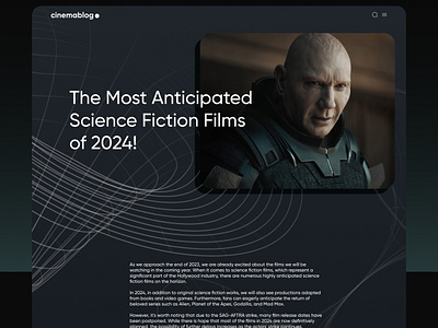 Daily UI Design Challenge Blog Post | #uix101 blog post dailyui design dune science fiction films ui uidesing uix101 ux