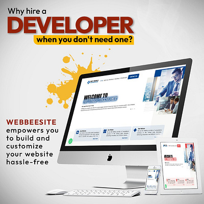 Why pay extra to a developer when you can be your own website cr technology web design web development