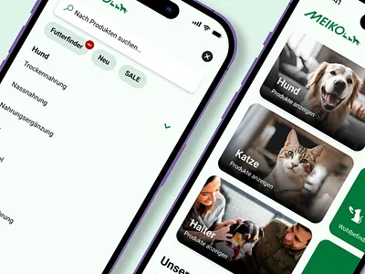 Redesign Meiko App app design ui ux