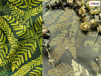 Sling scarf with pattern - Kupala fabric fabric design fashion pattern design product design seamless pattern surface design