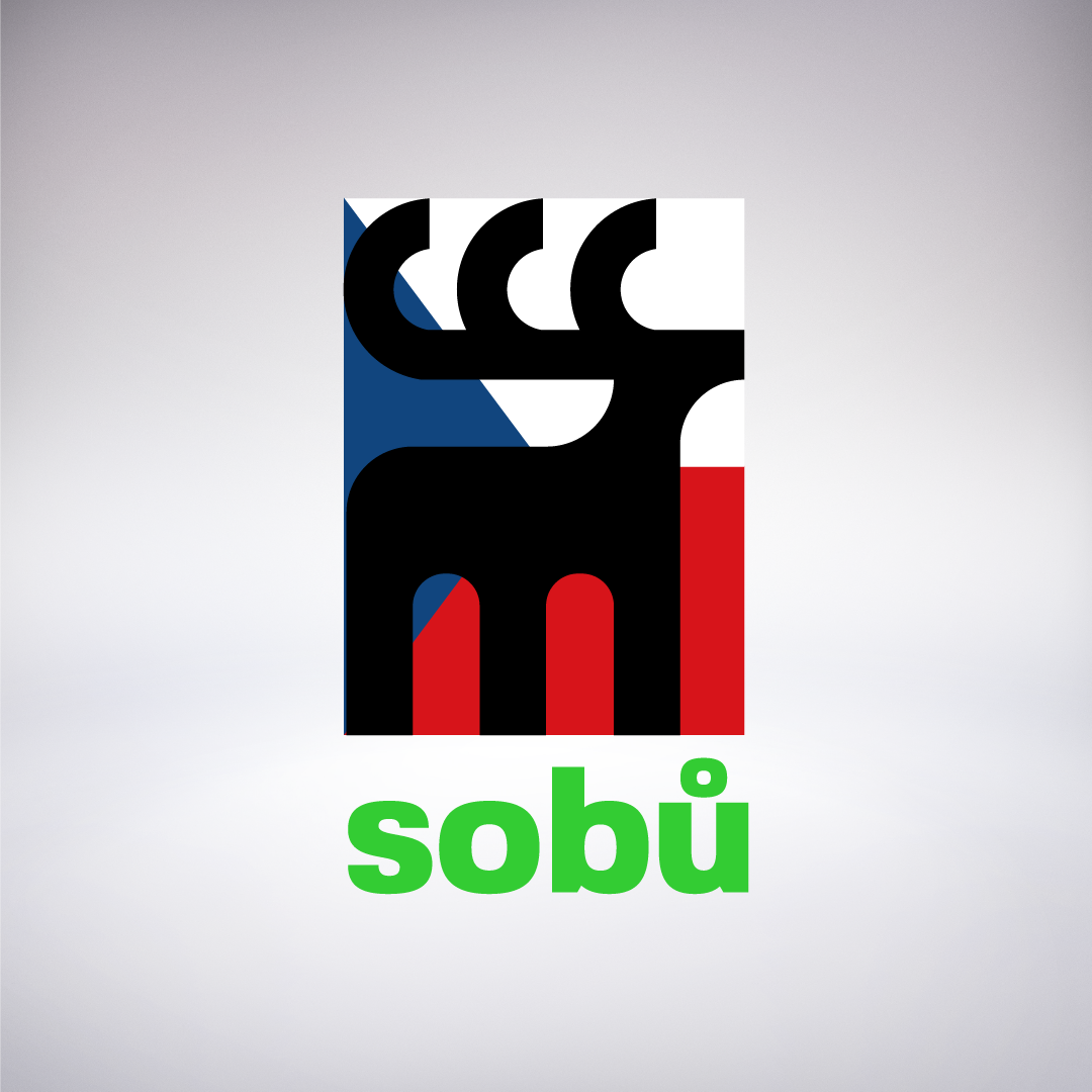 Sobů - Marque de Vêtements animals brand branding clothes design ecology graphic design green illustration logo planet recycle reindeer