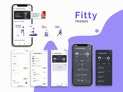 Fitness APP UI Design Concept app ui design fitness app ui fitness app ui design