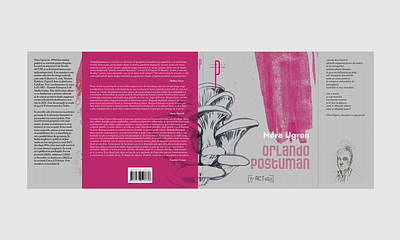Orlando Postuman book cover design book cover design graphic design illustration ink drawing layout mushroom publishing queer