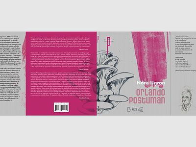 Orlando Postuman book cover design book cover design graphic design illustration ink drawing layout mushroom publishing queer