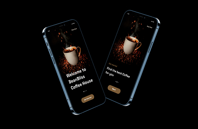 Coffee App Onboarding Screen