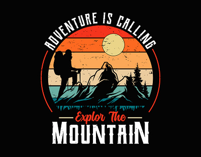 adventure t shirt design project adventure adventure buddies t shirt adventure logo design adventure t shirt colorful shapes experience explore graphic design hand drawn nature journey mountain mountain illustration mountain shape nature outdoor outdoor adventure shapes travel traveling vacation