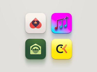 Various app icons app app icon branding brands custom icon design graphic design grid icon icons illustration logo ui vectors