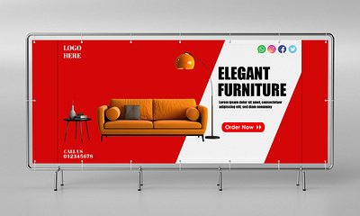 A Furniture Banner Design