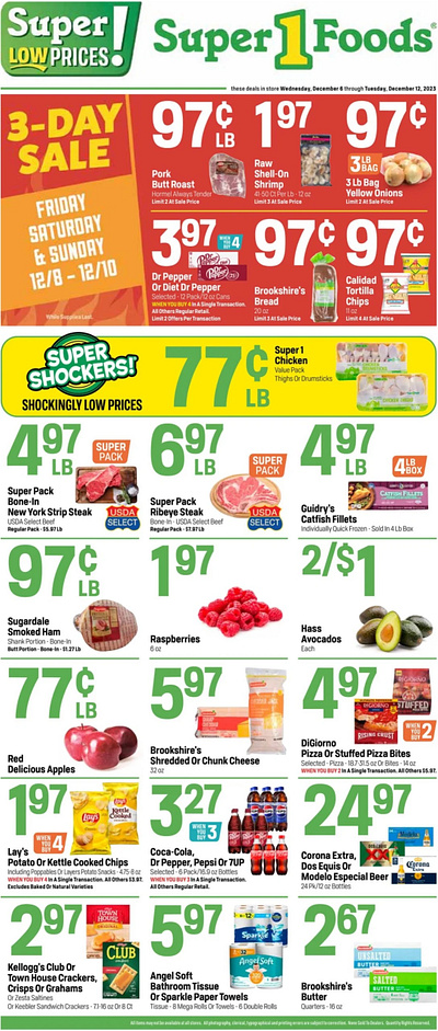 Super 1 Foods Weekly Ad - WeeklyAdCoupon.Com weeklysalesad