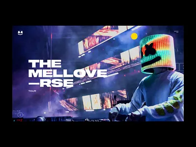 Marshmello - animation animation motion graphics