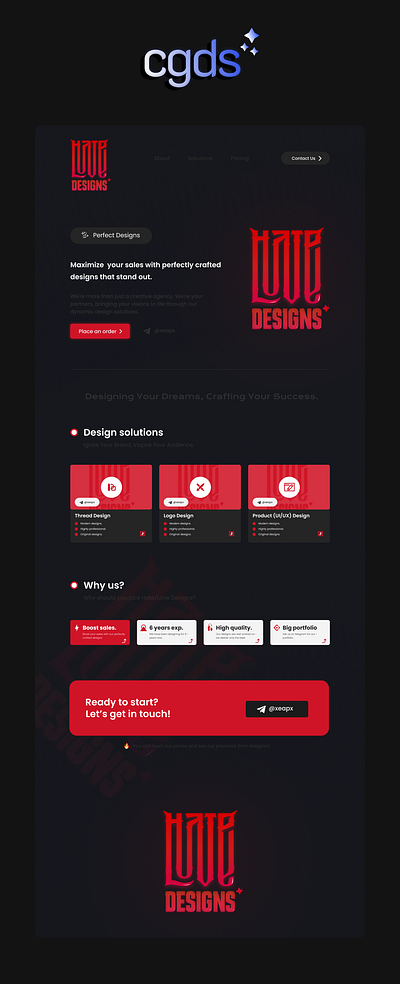 Thread Design 2023 design graphic design ui ux