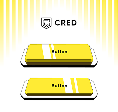 CRED 3D Animated UI Button 3d button 3d ui animation app design app ui button concept design cred cred ui design figma 3d motion graphics ui ui animation ui example web design