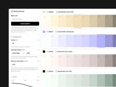 Significa Colour Palette Generator clean colourful colours design generator palette palette generator significa ui ux