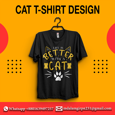 Custom Cat T-shirt Design cat cat design cat t shirt cat t shirts cats cats designs cats t shirt cats t shirts design