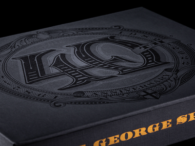 St. George 40th Anniversary Box3 box design branding design graphic design illustration label design logo packaging packaging design print typography