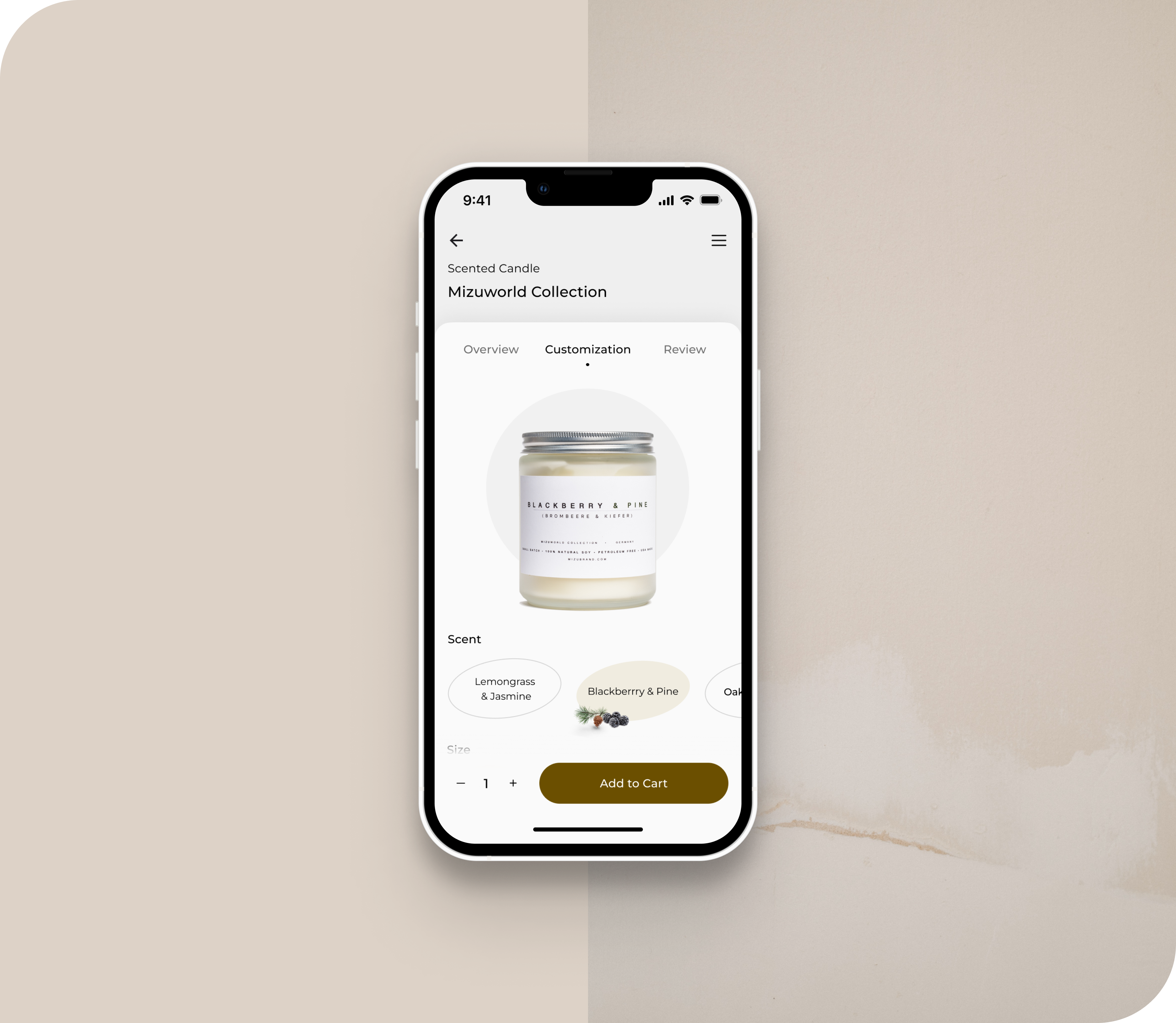 Daily UI: Customize product ui