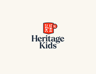 Heritage Church Kids Logo branding church church branding church kids logo graphic design identity logo reformed branding