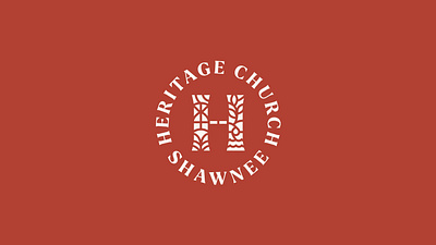 Heritage Church Logo Seal christian symbolism church church branding church emblem graphic design logo reformed branding seal design