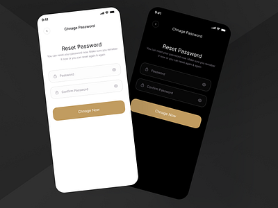 Reset Password App screen UX & UI Design by Muntasir Mahmud on Dribbble