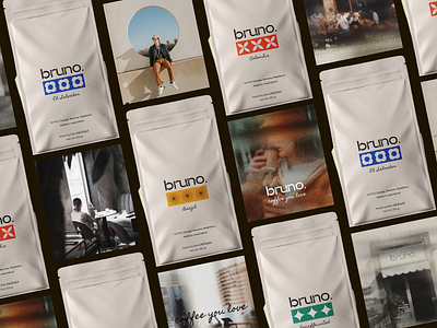 Bruno - Coffee Place Branding branding design graphic design illustration logo product typography ui vector