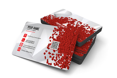 Business Card Design 3d animation branding business card graphic design logo motion graphics ui