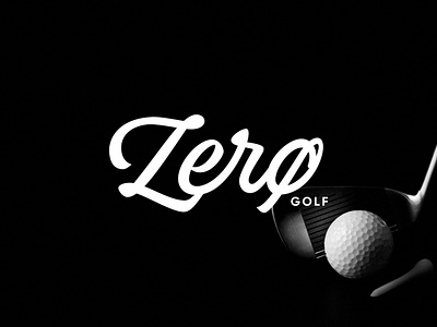 Zero Golf Branding best golf logo brand book brand guide brand identity branding elegant golf golf logo guidelines logotype luxury golf professional script typo typography wordmark zero