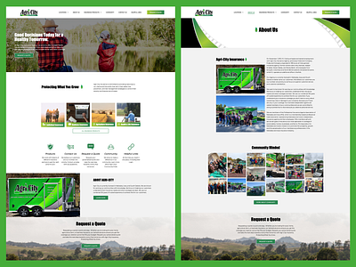 Agri-City - Full Elementor Design design elementor web design web develop wordpress