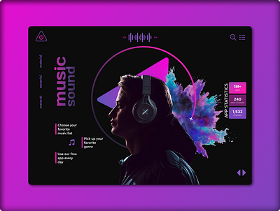 Play 3d abstract animation branding colorfull design graphic design logo motion graphics music ui ux