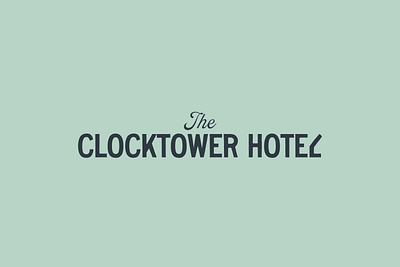 Branding & Visual Identity for The Clocktower Hotel brand brand design brand identity branding design graphic design logo logo design logomark logotype retro vector vintage visual identity wordmark