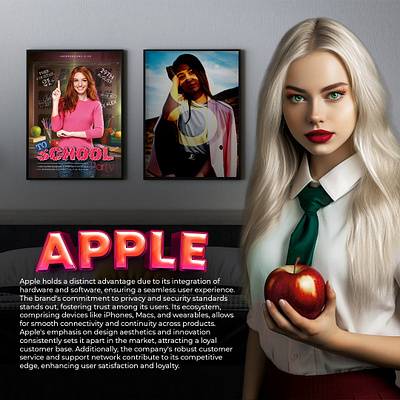 Apple Frames graphic design