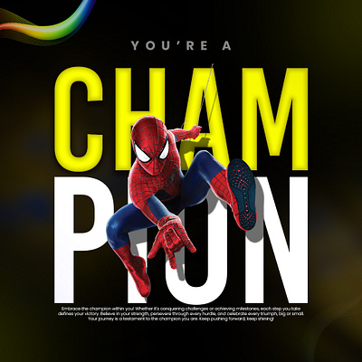 Champion graphic design