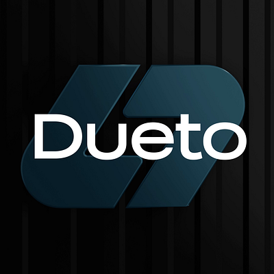 Dueto Logistics brand symbol animation 3d animation brand branding logo