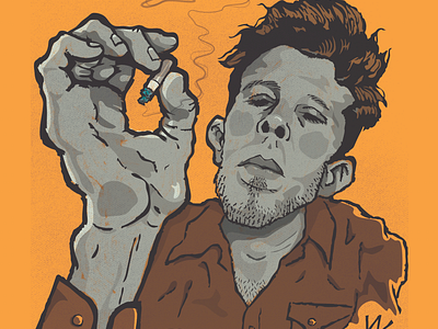 Tom Waits Variations caricature cartoon portrait illustration tom waits tom waits caricature