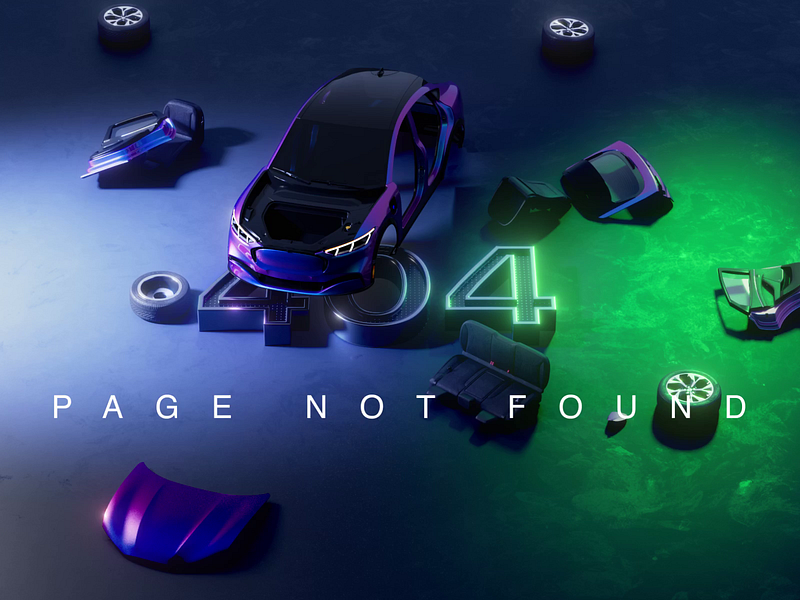 Web design: XIX3D website 404 error