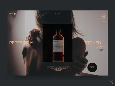 Aesop - redesign concept ecommerce skin care ui web