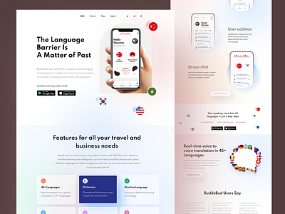 App Landing Page